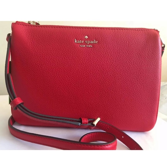 kate spade Handbags - *NWT* Kate Spade Triple Gussett Crossbody